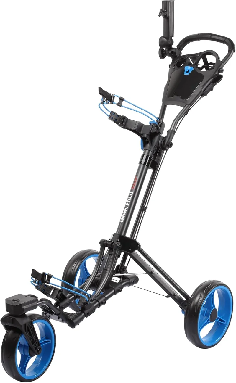 Qwik-Fold 360 Swivel Golf Cart - Rank 9 in Best Golf Walking Carts of 2025