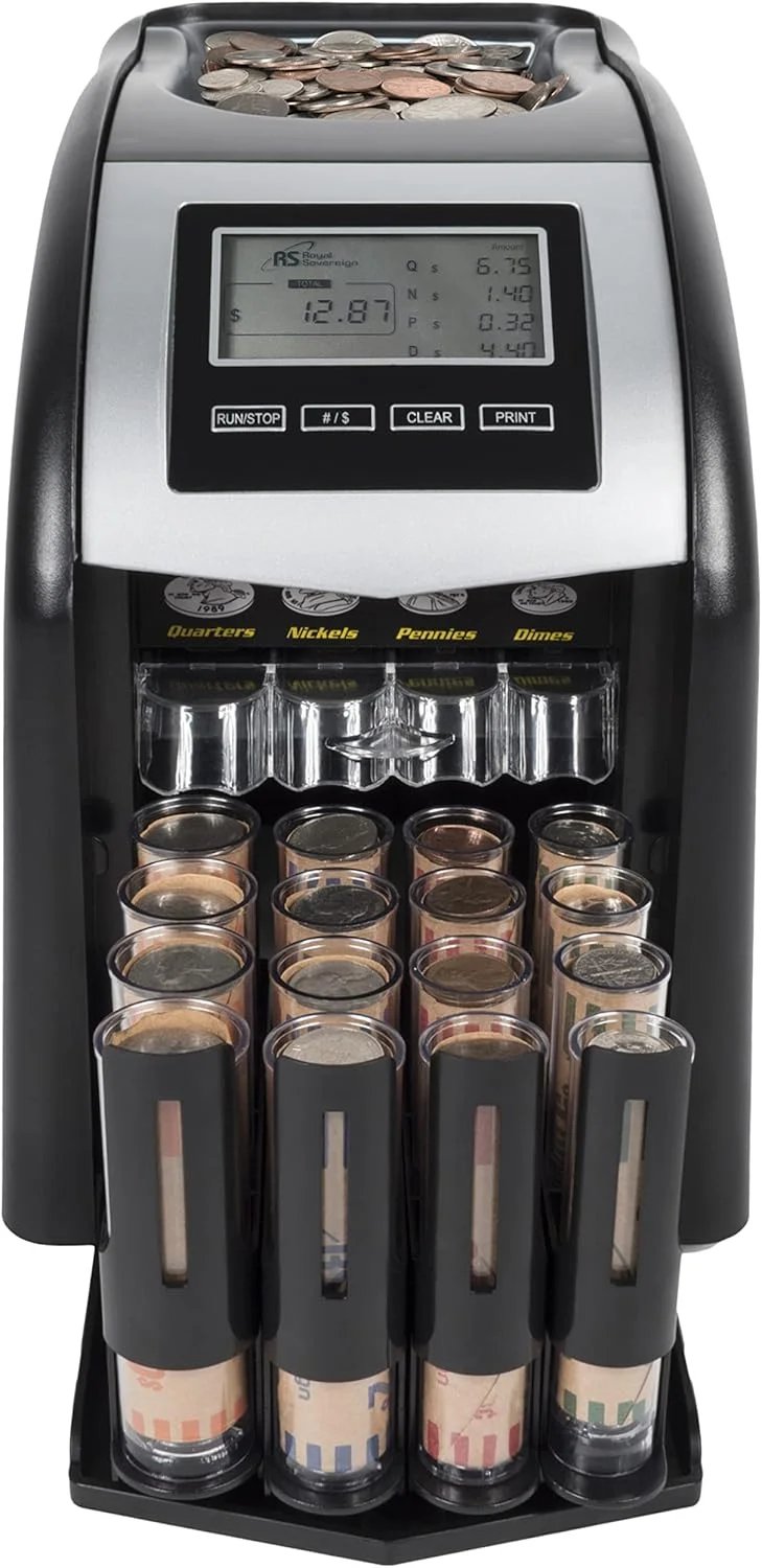 Royal Sovereign Electric Coin Counter FS-44N - Rank 8 in Best Automatic Coin Sorter of 2025