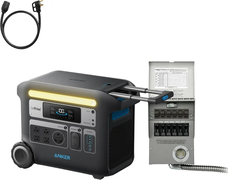 Anker SOLIX F2000 Power Station - Rank 3 in Best Home Power Backup of 2025