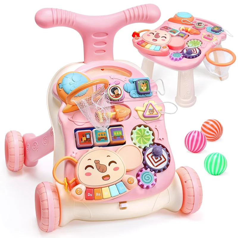 Cute Stone Baby Walker and Activity Center - Rank 4 in Best Infant Walkers of 2025