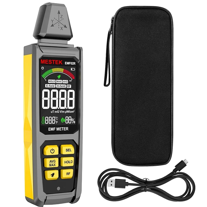 MESTEK 4-in-1 EMF Detector and Meter - Rank 7 in Best Emf Reader of 2025