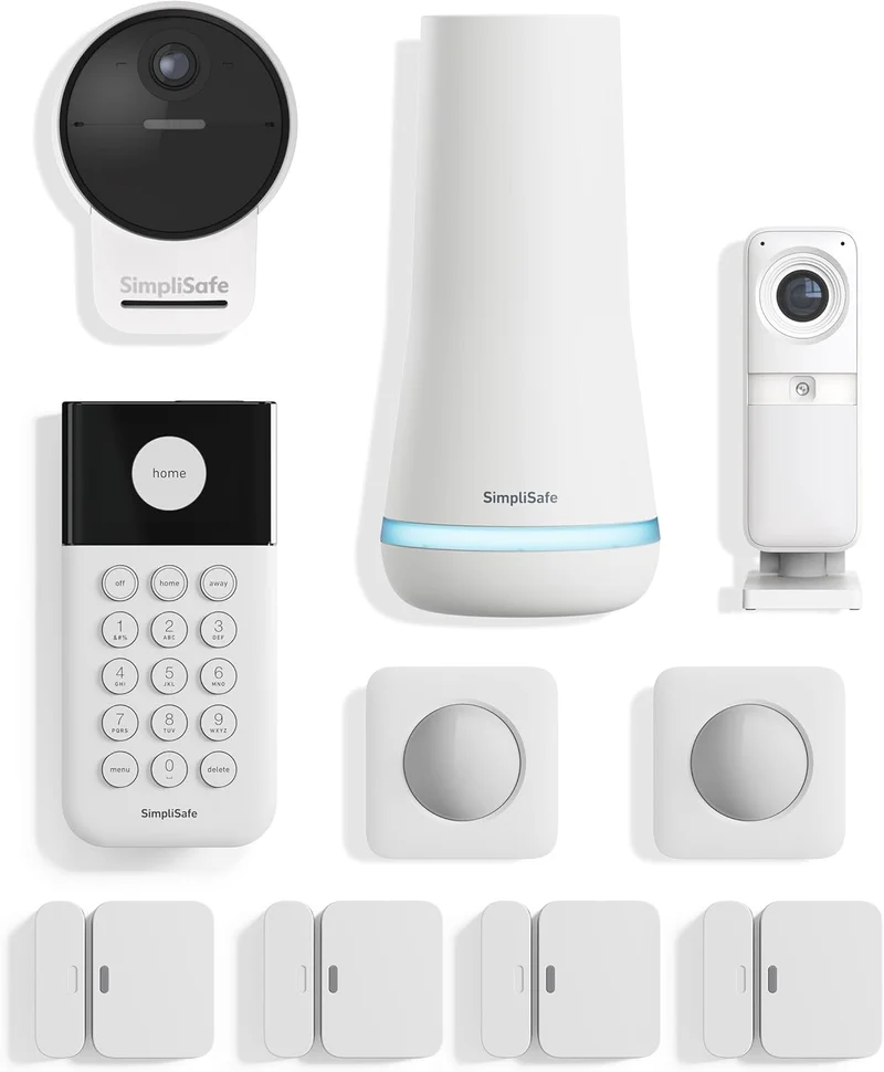 SimpliSafe Wireless Home Security System with Camera - Rank 10 in Best Home Security System of 2025