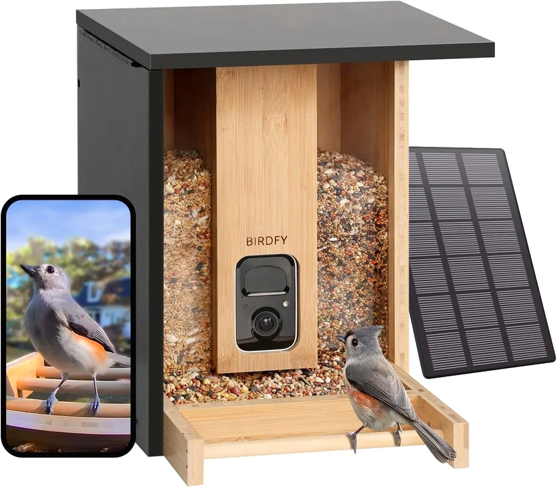 NETVUE Birdfy Smart Bird Feeder Camera - Rank 3 in Best Samrt Bird Feeder of 2025
