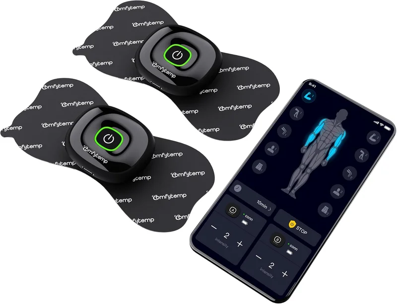 Comfytemp K6108 Wireless TENS Unit Muscle Stimulator - Rank 4 in Best Tens Units of 2025