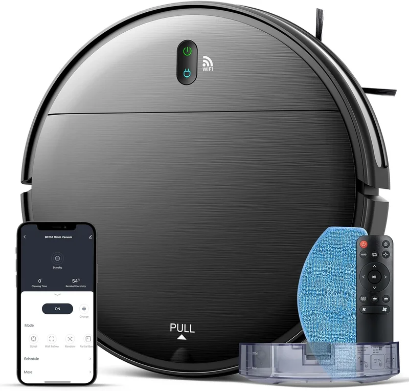 MAMNV Robot Vacuum and Mop Combo - Rank 5 in Vacuum And Mop Robots