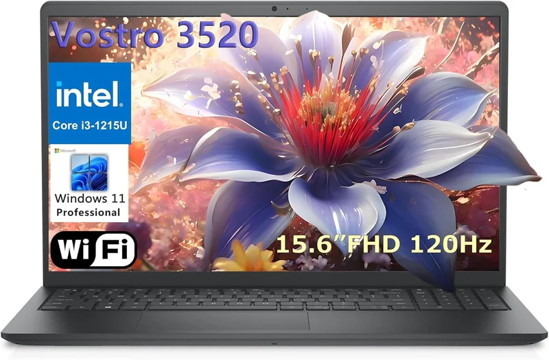 Dell 3520 Laptop, Intel 6-Core, 16GB RAM, 512GB SSD - Rank 8 in Best Dell Laptop of 2025