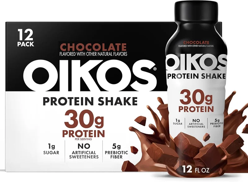 Oikos Chocolate Protein Shake - Rank 8 in Best Protein Shake of 2025