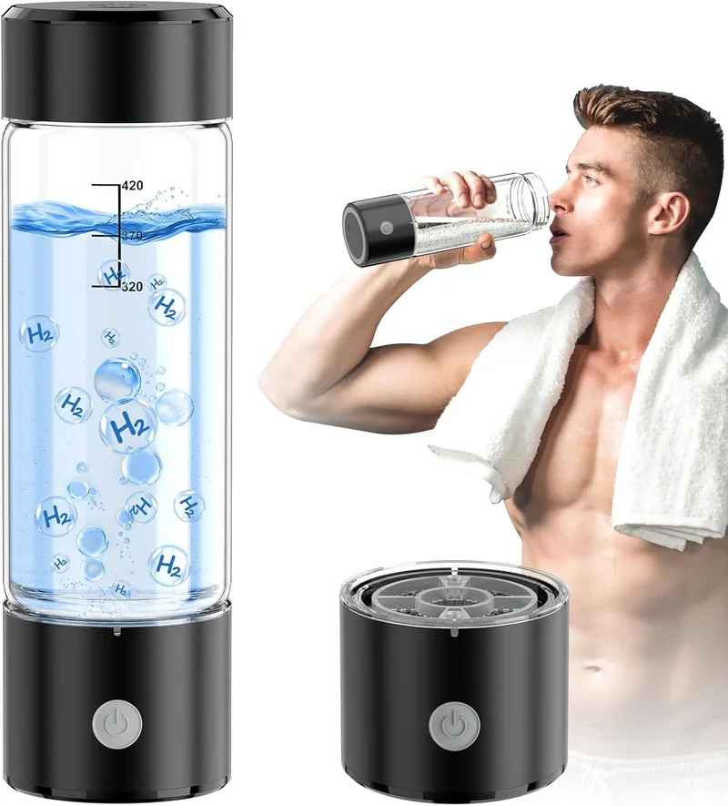 MOVOCA Hydrogen Water Bottle Generator 14OZ - Rank 7 in Hydrogen Water Bottles