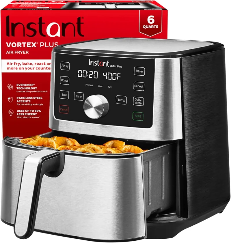 Instant Pot Vortex Plus 6QT Air Fryer - Rank 6 in Best Instant Pot of 2025