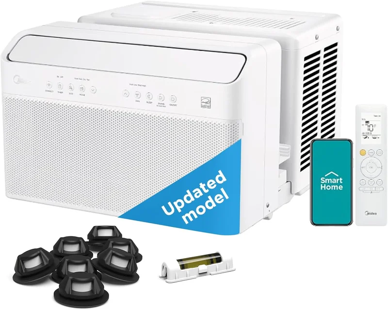 Midea U-Shaped Window Air Conditioner MAW08V1QWT - Rank 6 in Best Window Ac of 2025
