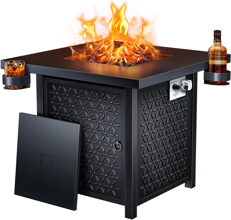 Ciays 28-Inch Propane Fire Pit Table - Rank 4 in Best Housewise Fire Pit of 2025