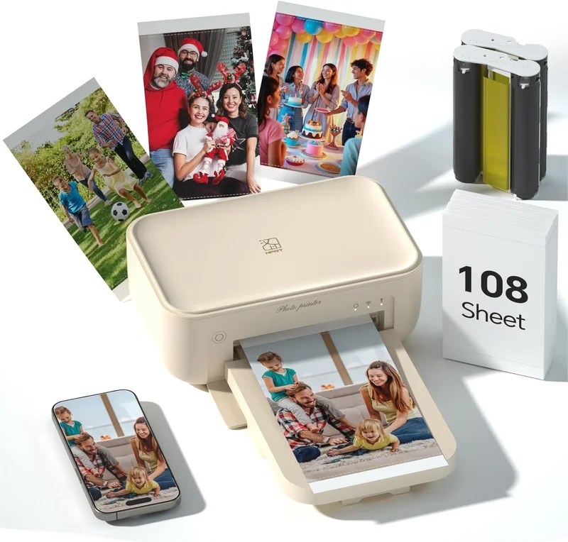 HPRT Portable Wireless Photo Printer - Rank 10 in Best Phone Picture Printer of 2025