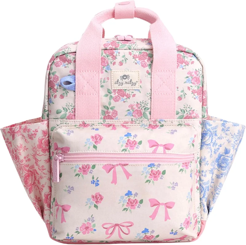 Itzy Ritzy Toddler Backpack Ribbons & Roses - Rank 7 in Best Diaper Bags of 2025