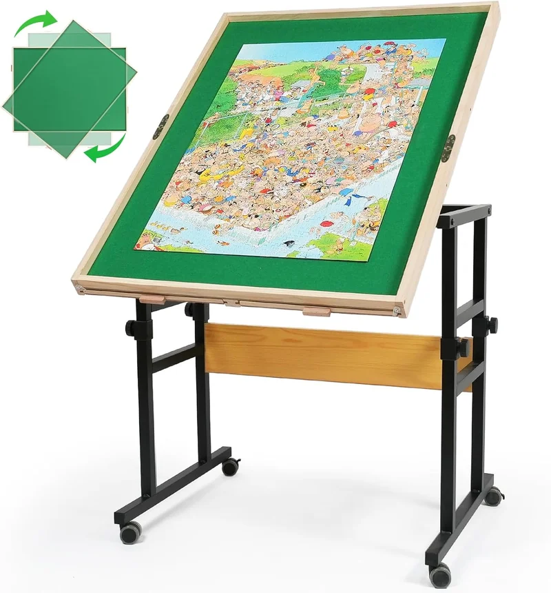 ALL4JIG Jigsaw Puzzle Board with Drawers - Rank 4 in Best Puzzle Board of 2025