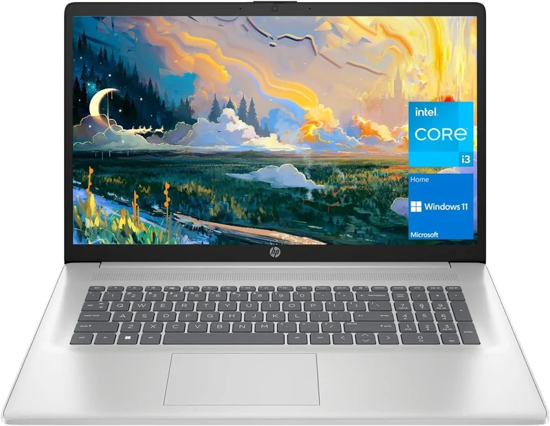 HP 17 Laptop 11th Gen i3-1125G4 32GB 1TB SSD - Rank 3 in Best Laptop For Working From Home of 2025