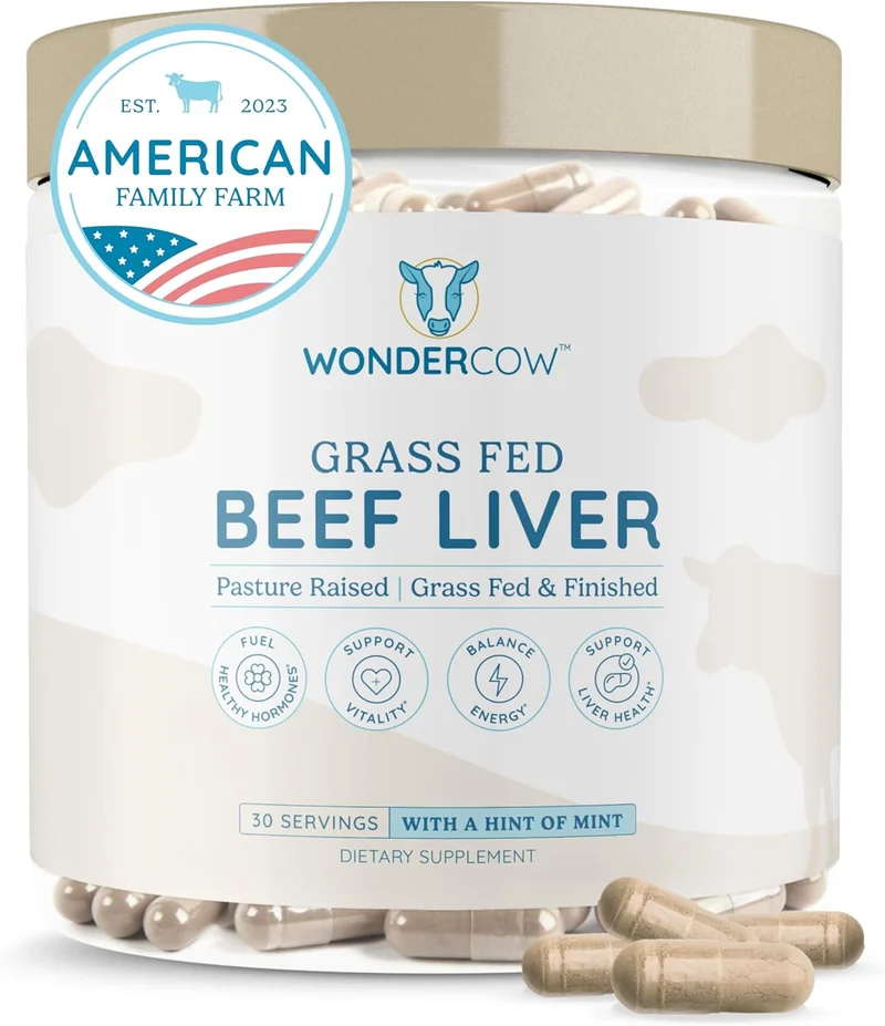 Wondercow Beef Liver Supplement Grass Fed - Rank 3 in Best Beef Liver Supplements of 2025