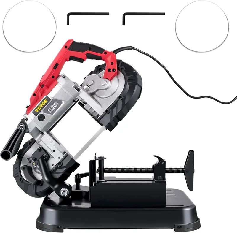 VEVOR Portable Band Saw 10Amp - Rank 2 in Best Band Saw of 2025