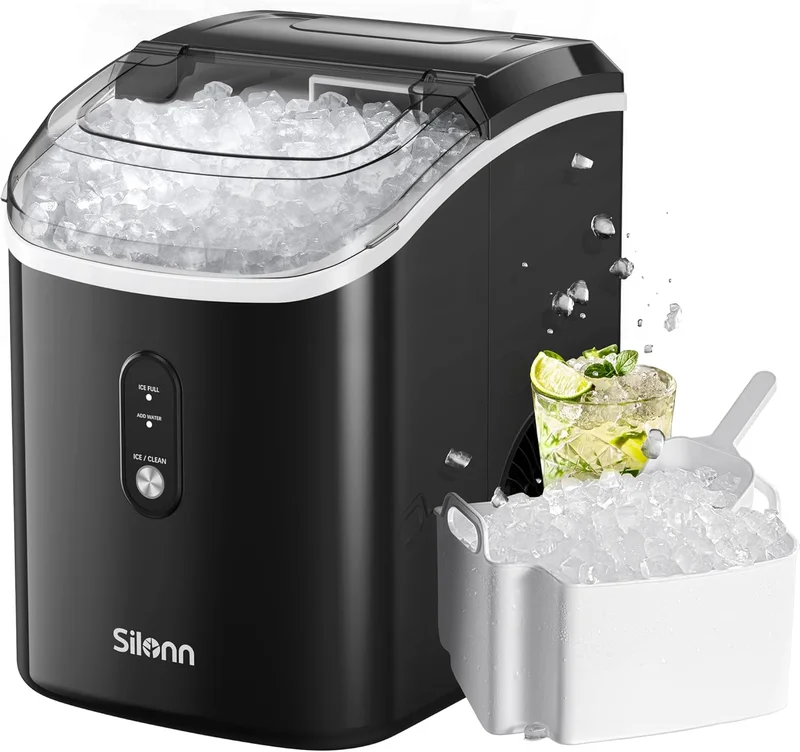 Silonn Nugget Ice Maker Countertop - Rank 8 in Best Nugget Ice Maker of 2025