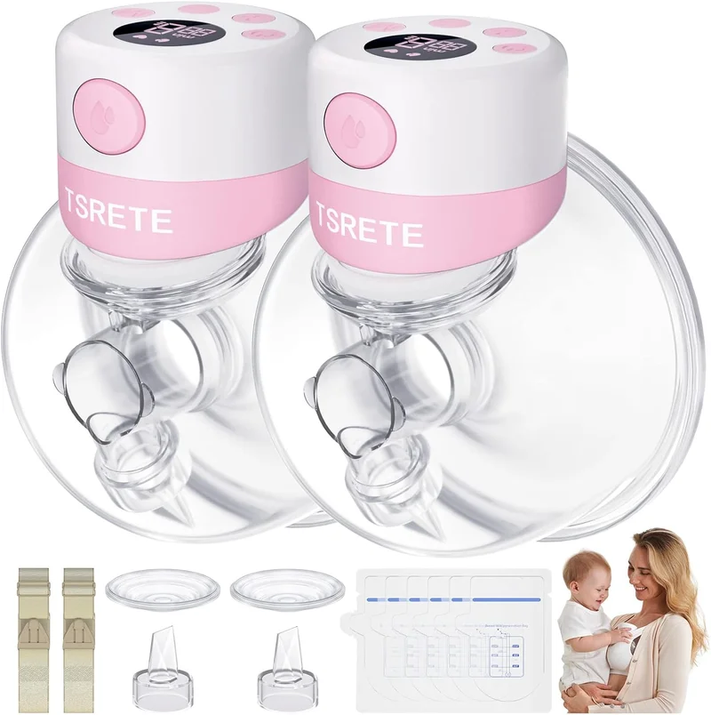TSRETE Double Wearable Breast Pump - Rank 10 in Best Wearable Breast Pump of 2025