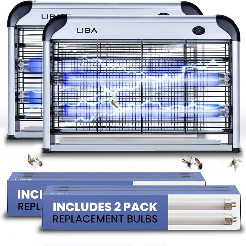 LiBa Electric Bug Zapper Indoor 2-Pack - Rank 5 in Best Bug Zapper of 2025
