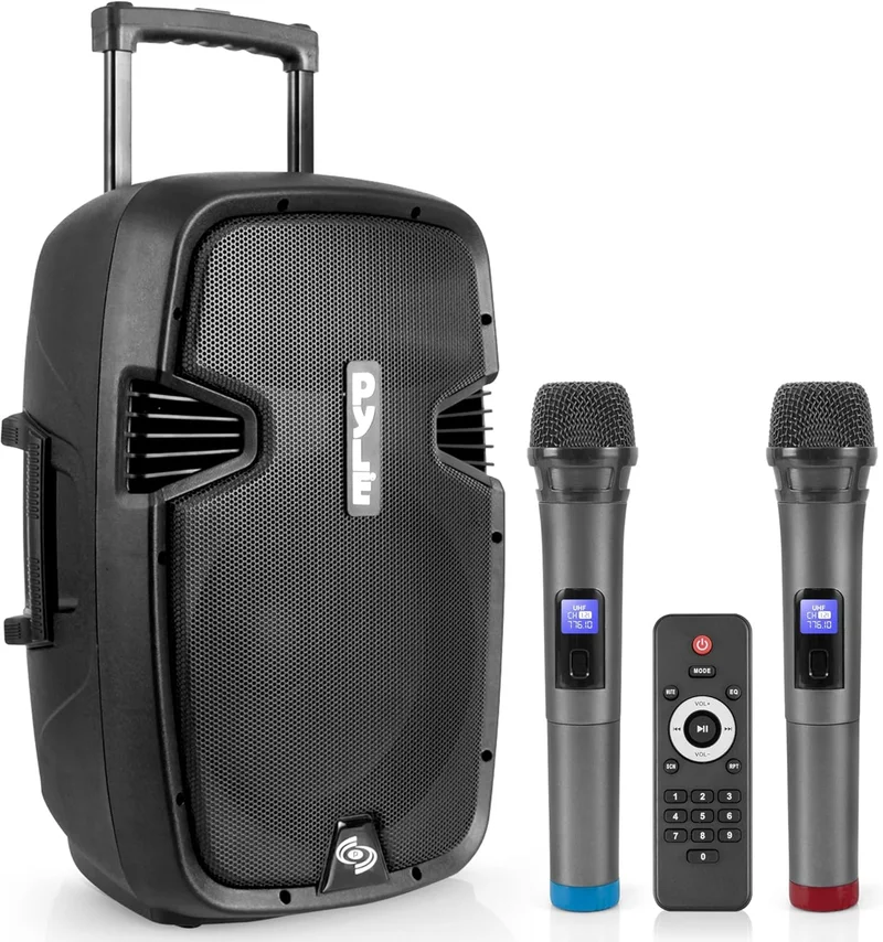 Pyle PPHP1299WU.5 Portable Bluetooth PA Speaker System - Rank 8 in Karaoke Machines