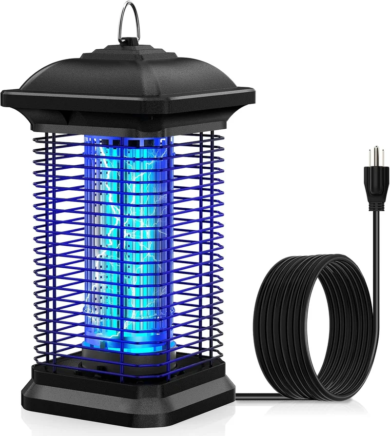 AMUFER Bug Zapper with Upgraded 18W Lamp - Rank 10 in Best Bug Zapper Outdoor of 2025