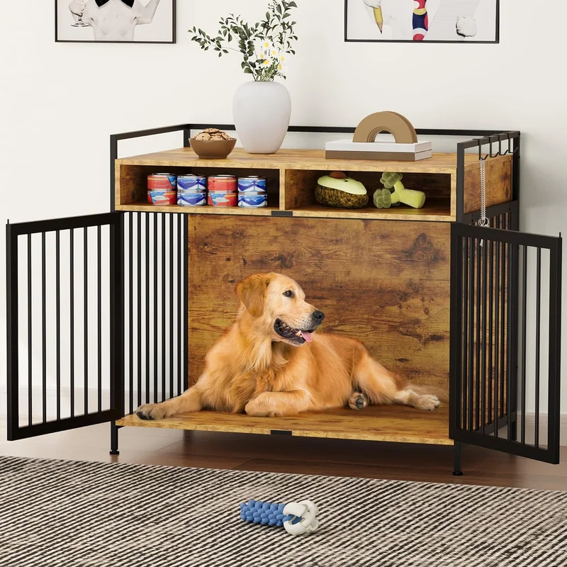 YITAHOME Large Dog Crate with Drawers - Rank 4 in Best Dog Cage Crate of 2025
