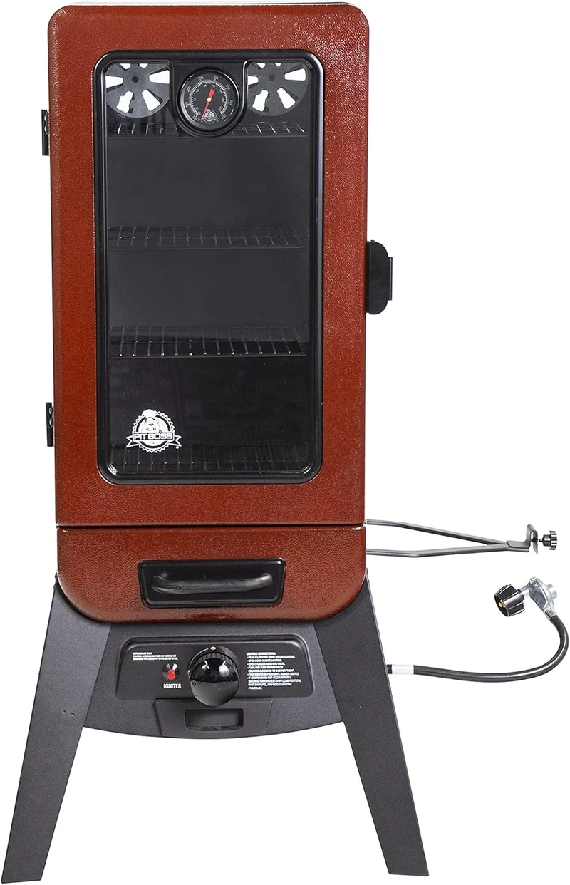 Pit Boss Vertical Smoker PBV3G1 Red - Rank 8 in Best Electric Smoker of 2025