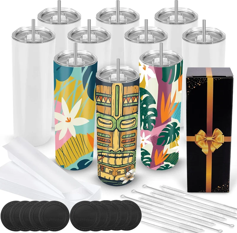 Joyclub 20 oz Sublimation Tumblers 10 Pack - Rank 5 in Best Tumbler of 2025