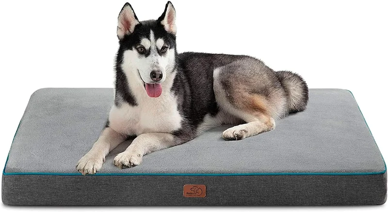 Bedsure Orthopedic Memory Foam Dog Bed - Rank 7 in Best Dog Beds Large Sized of 2025
