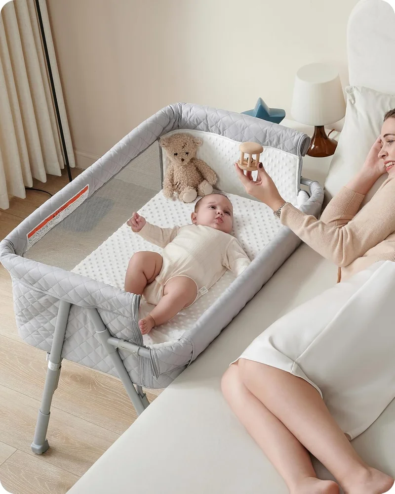 AirClub Bedside Bassinet Crib for Newborns - Rank 10 in Best Newborn Bassinet of 2025