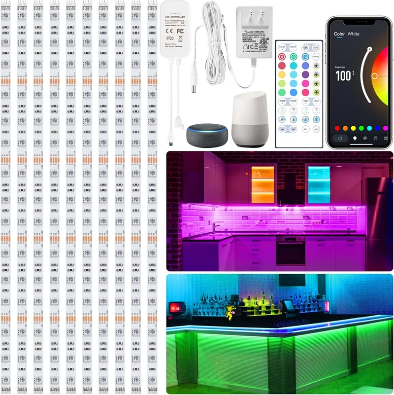Maylit Smart RGB Under Cabinet Lights Kit - Rank 6 in Best Under Cabinet Lights of 2025