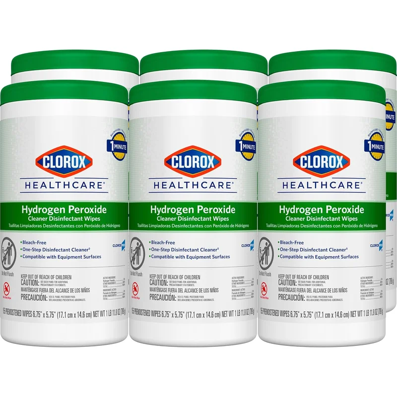 Clorox Healthcare Disinfecting Wipes Value Pack - Rank 10 in Best Hydrogen Peroxide of 2025