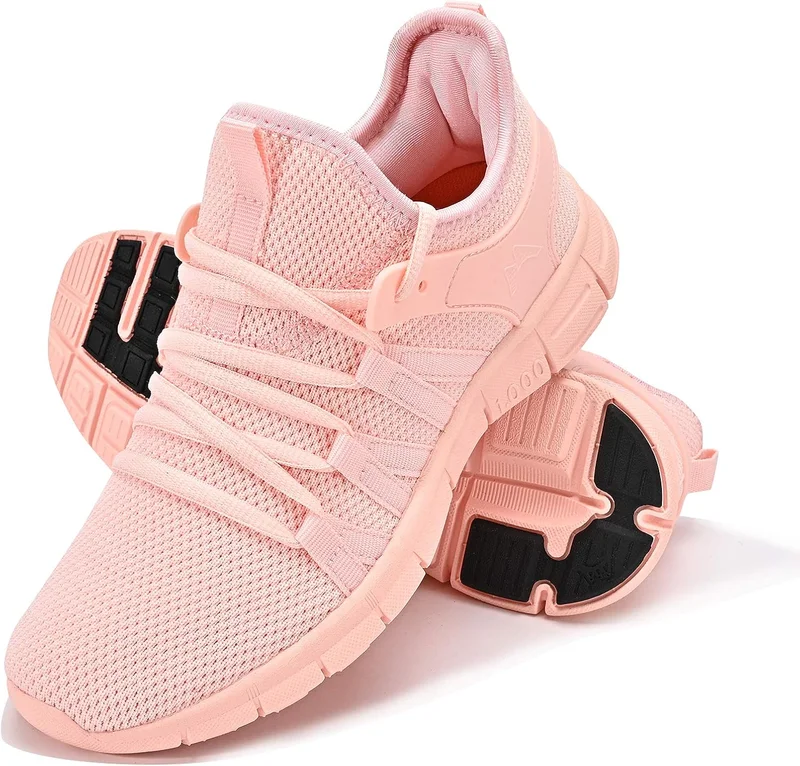 INZCOU Lightweight Running Shoes Pink - Rank 9 in Best Walking Shoes For Women of 2025
