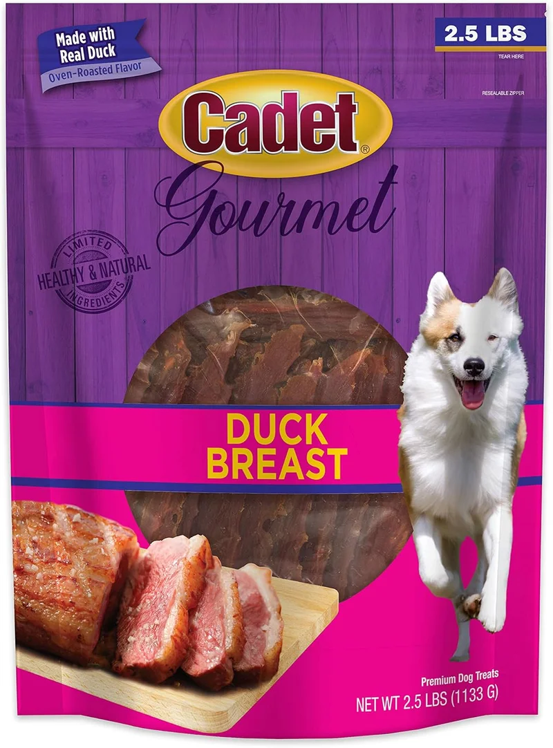 Cadet Duck Breast Jerky Dog Treats - Rank 9 in Best Dog Treat of 2025