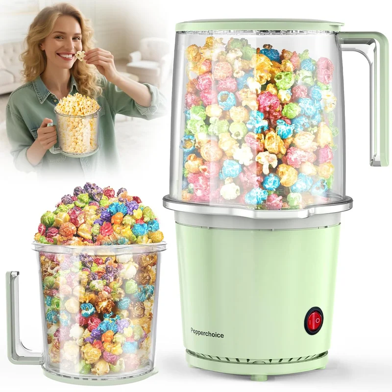 Hot Air Popcorn Popper, 2-Quart, BPA-Free - Rank 3 in Best Popcorn Popper Machine of 2025