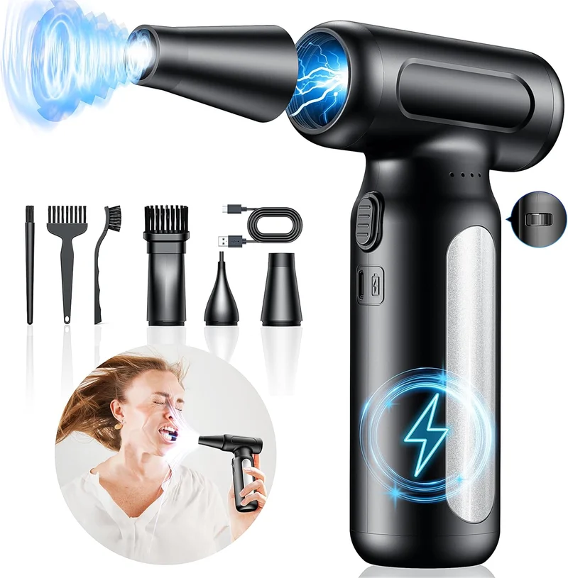 Compressed Air Duster Turbo Fan 300000RPM - Rank 9 in Best Air Gun of 2025