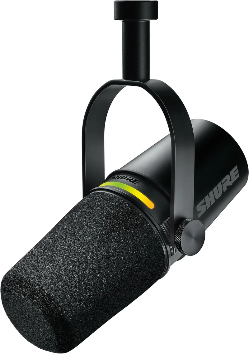 Shure MV7 Podcast Microphone - Rank 8 in Best Streaming Microphone of 2025