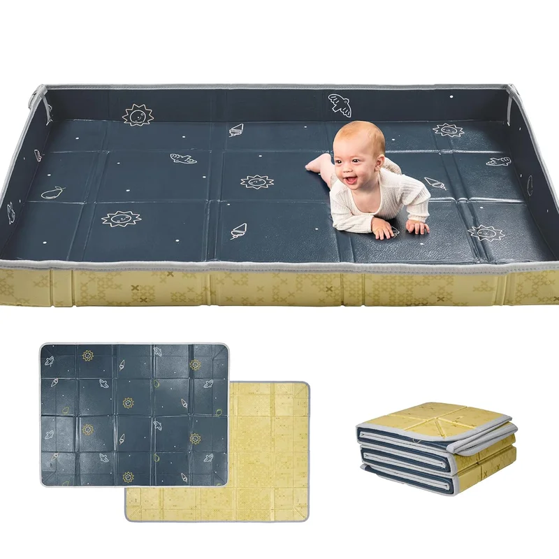 Taf Toys Baby Play Mat - Reversible Blue - Rank 4 in Best Baby Play Mat of 2025