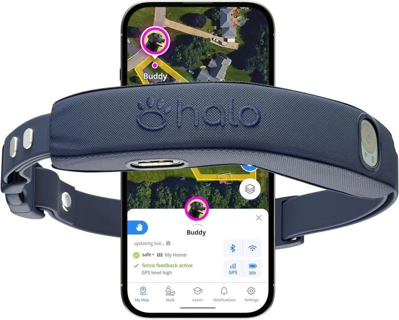 Halo Collar 4 GPS Wireless Dog Fence - Rank 3 in Best Gps Dog Fence of 2025