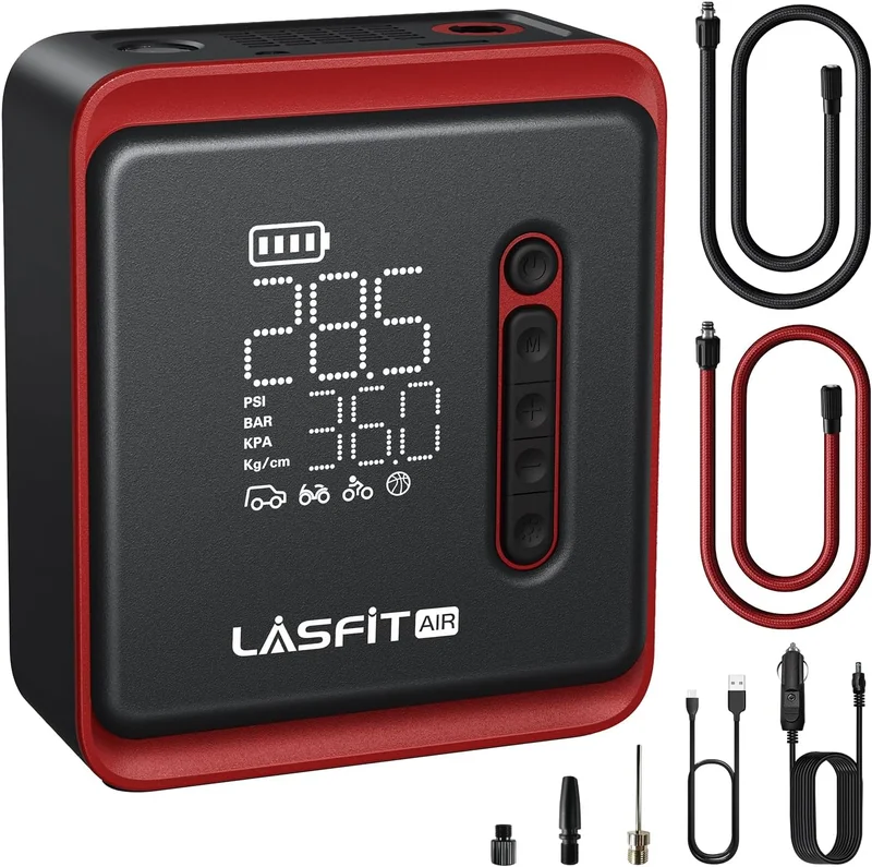 Lasfit CR1 Tire Inflator Air Compressor - Rank 10 in Best Tire Inflator of 2025