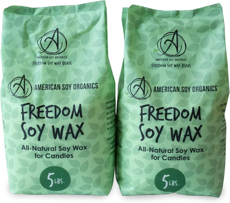 American Soy Organics Freedom Soy Wax Beads 10lb - Rank 2 in Best Candle Wax of 2025