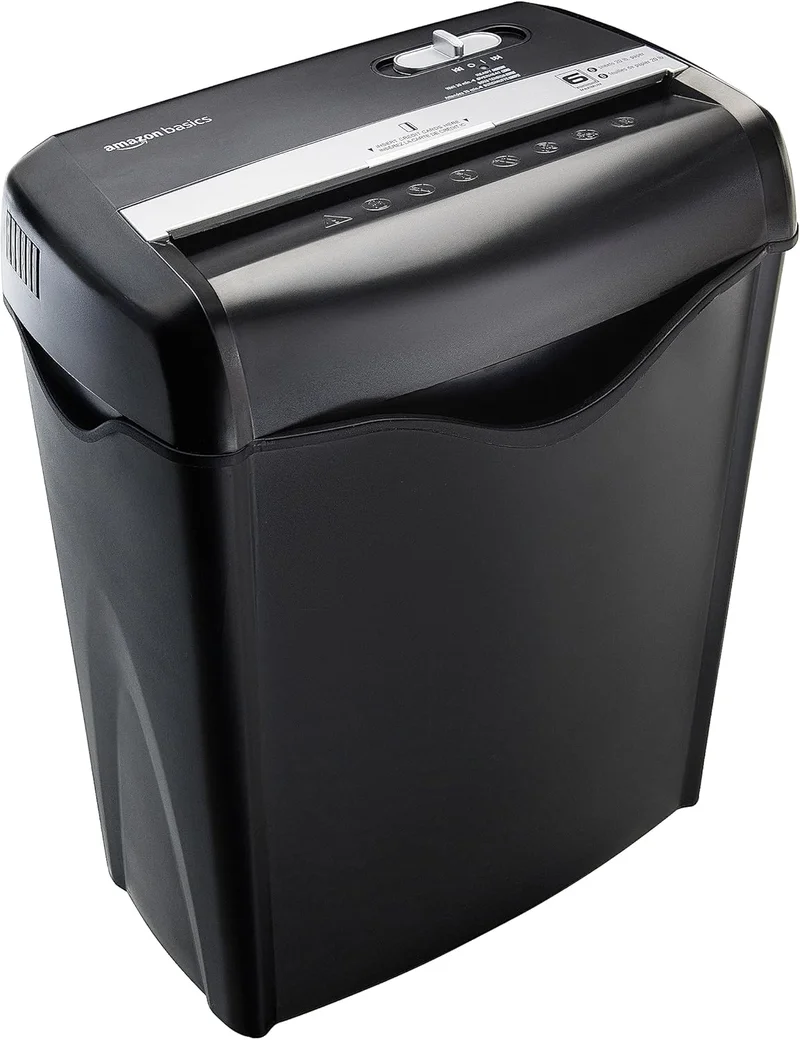 Amazon Basics 6-Sheet Cross-Cut Shredder - Rank 6 in Best Paper Shredder of 2025