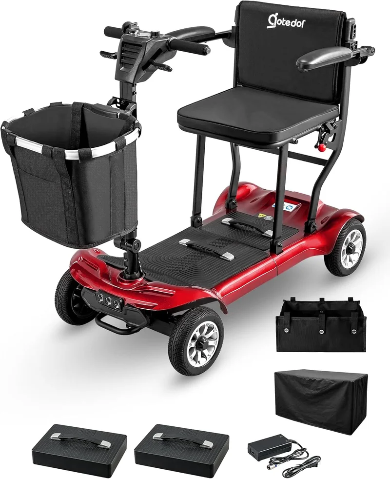 Aotedor Lightweight Folding Mobility Scooter - Rank 10 in Best Mobility Scooter of 2025
