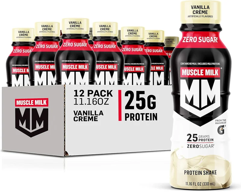 Muscle Milk Genuine Vanilla Protein Shake - Rank 10 in Best Protein Milk Shake of 2025