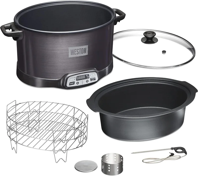 Weston 2-in-1 Electric Smoker & Slow Cooker - Rank 10 in Best Electric Smoker of 2025