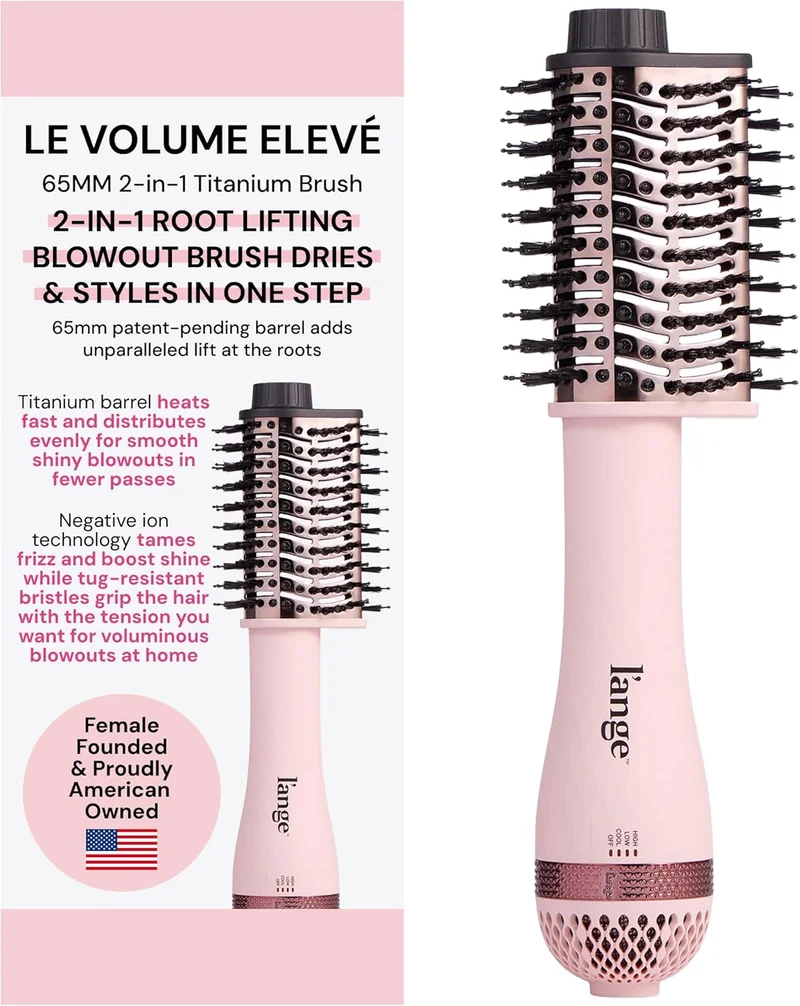 L'ANGE HAIR Le Volume Elevé Titanium Brush Dryer - Rank 5 in Best Lange Le Duo of 2025