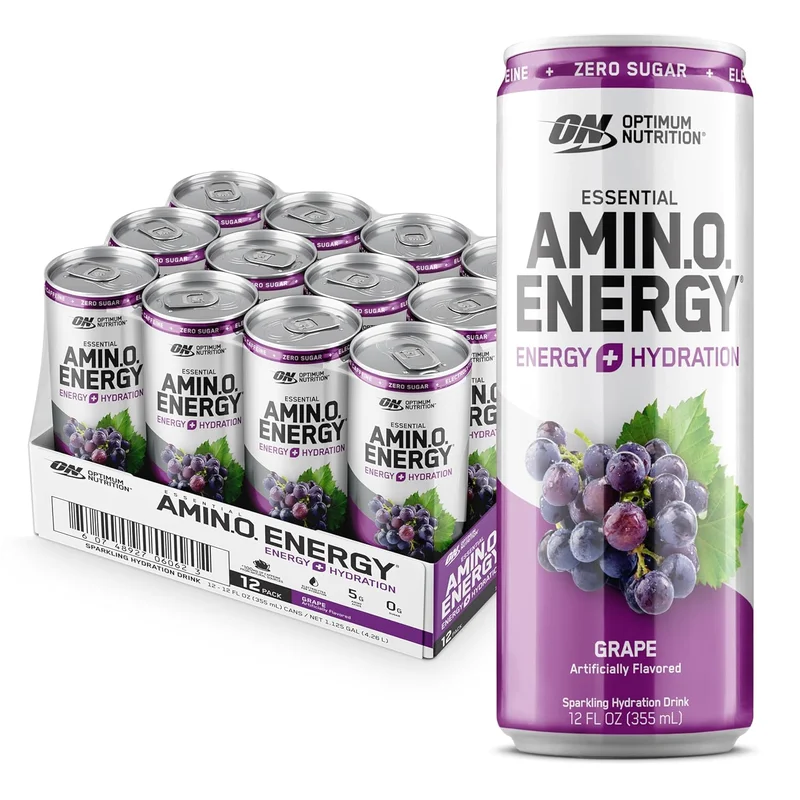 Optimum Nutrition Amino Energy Grape Drink - Rank 9 in Best C4 Explosive Energy Drink of 2025