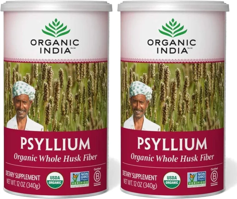 Organic India Whole Psyllium Husk Powder - Rank 4 in Best Psyllium Husks of 2025
