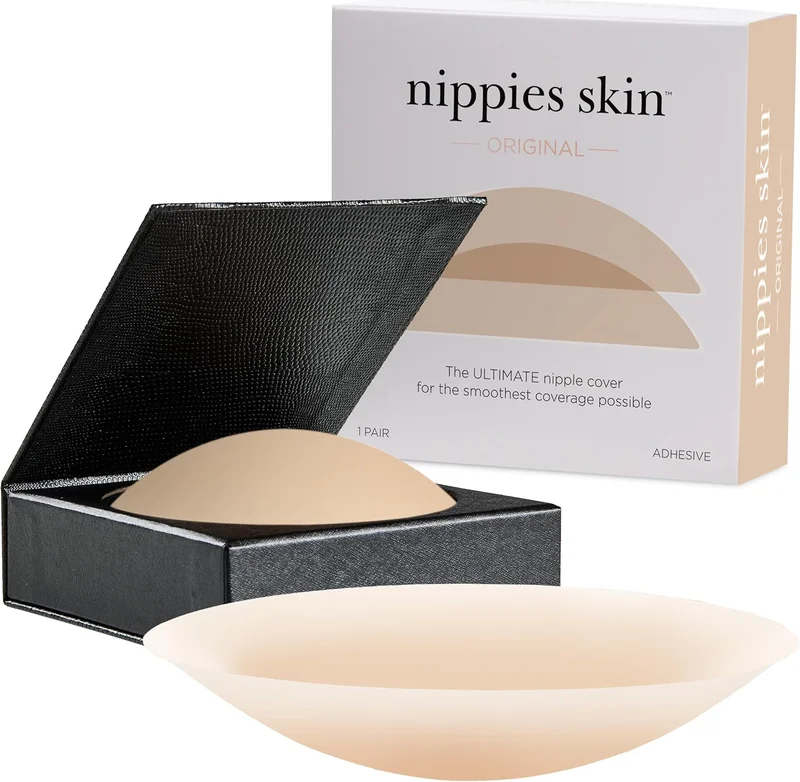 Nippies Silicone Nipple Covers with Travel Box - Rank 4 in Best Nipple Shield of 2025